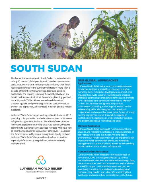 South Sudan Country Overview